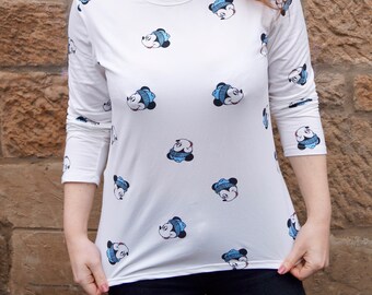 mickey mouse blouse