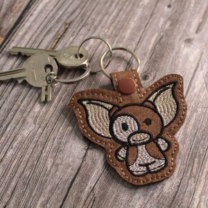 Gizmo Keyring,Gremlins Keyring,Horror Keyring,Comedy Horror Film,Gremlins,Gizmo,Keychain,Keyring,Keyfob