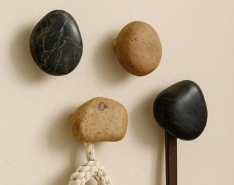 Gancho de entrada Wabi Sabi / Gancho de pared bohemio Percheros Ganchos Ganchos de pared decorativos Gancho de regalo Herrajes