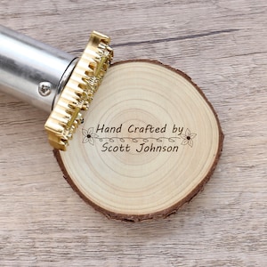 Custom branding iron for woodworkers/Wood Brand Iron Custom Stamp Personalized Wood branding iron/ Wood branding iron/ Leather branding iron