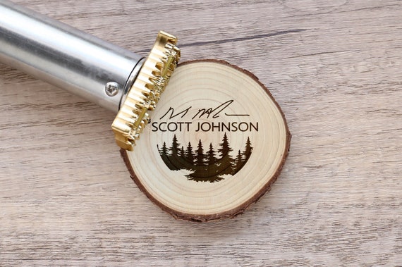 Custom Branding Iron for Wood, US/UK Plug Electric Wood Branding Iron,  Branding Iron for Woodworking, Brand Iron Custom Wood Burning Stamp 