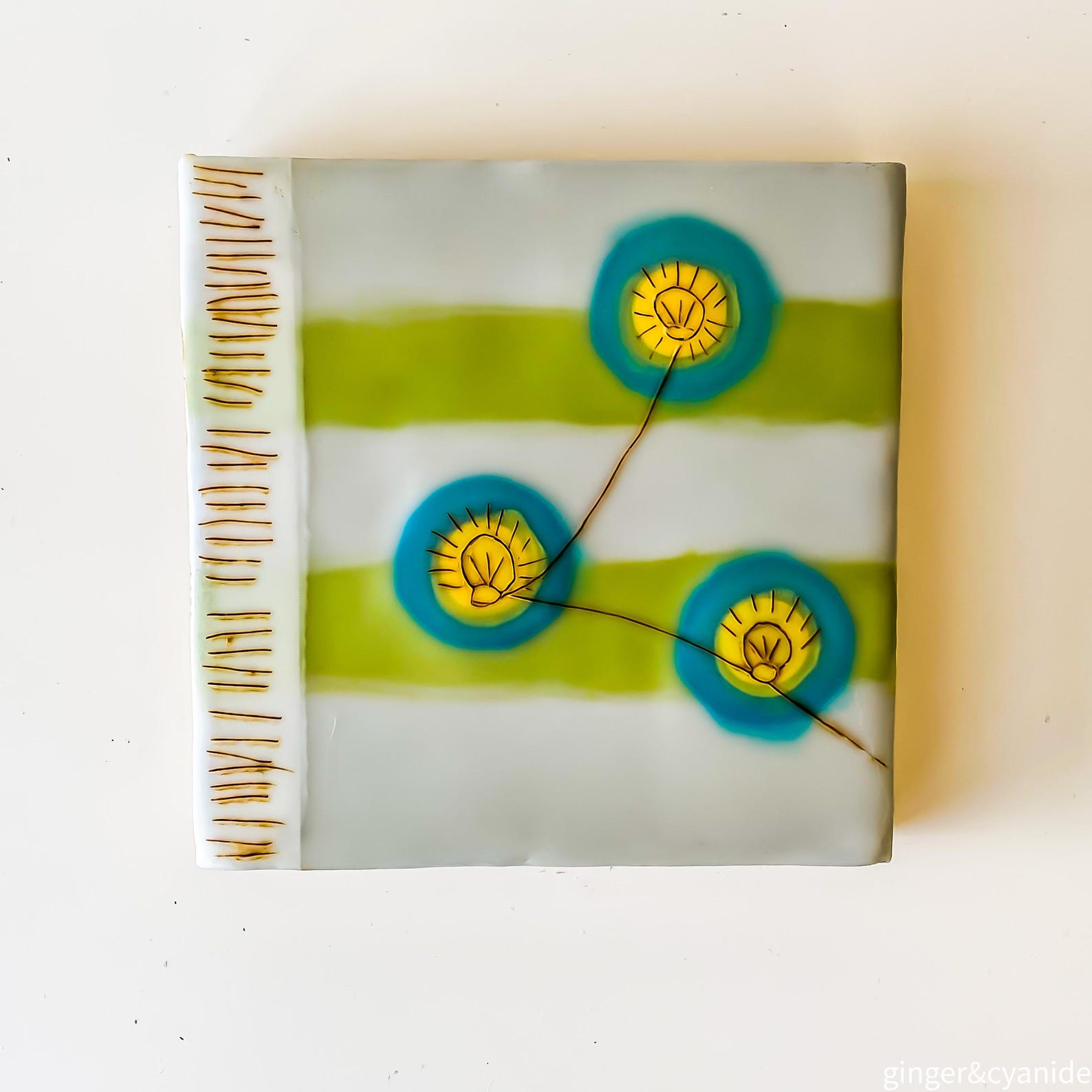 The Idea Chain - an Original Encaustic Mixed Media Painting - Etsy