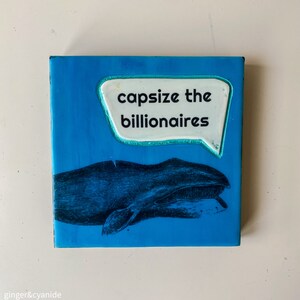 Wild Thoughts Series; Capsize the billionaires