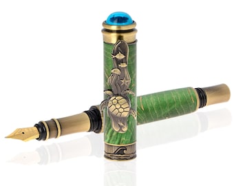 Turtle Handmade Fountain Pen/Rollerball