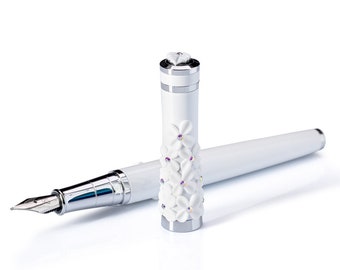 Handmade Roxi Fountain Pen, Personalized Gift for Graduation