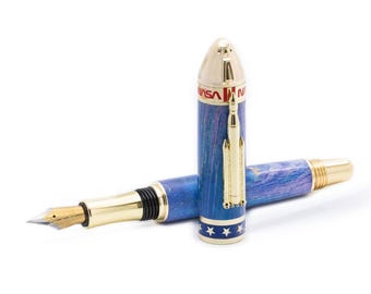 Pluma estilográfica/roller hecha a mano de la NASA