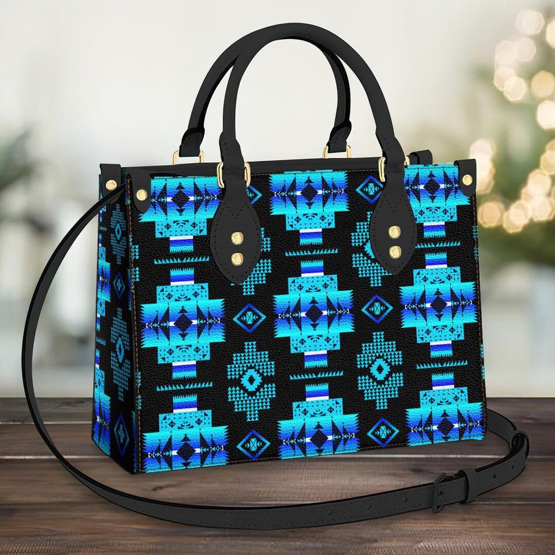 Native American Leather Bag Crossbody Bag Woman Shoulder Etsy