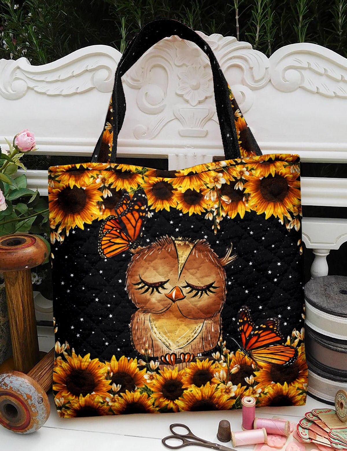 Owl Love - Rectangle Sling Bag –