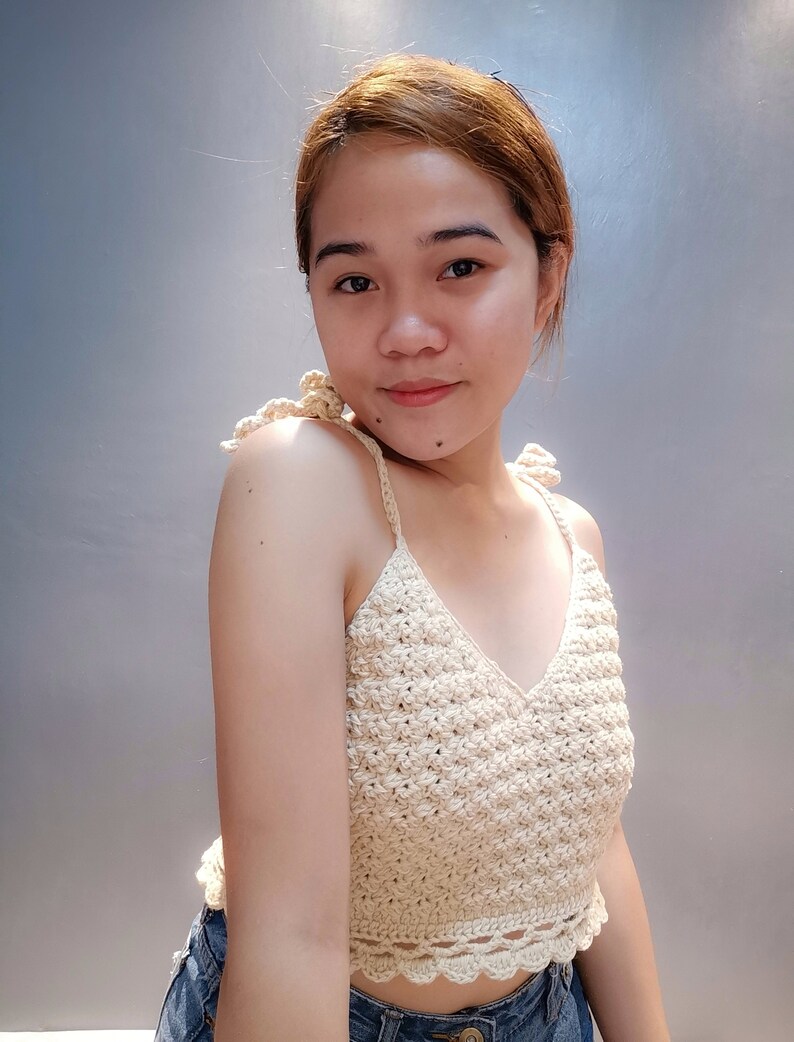 Zara Crochet Crop Top PDF Pattern Etsy Canada