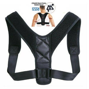 Back Support Posture Corrector Body Belt Brace Lumbar Shoulder for Men and Woman