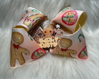 Gingerbread hairbow