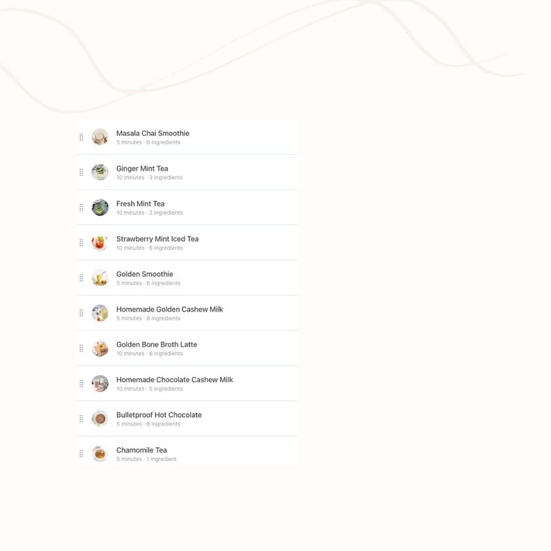 50 Healthy Drinks for Postpartum Healing Hydrating Etsy