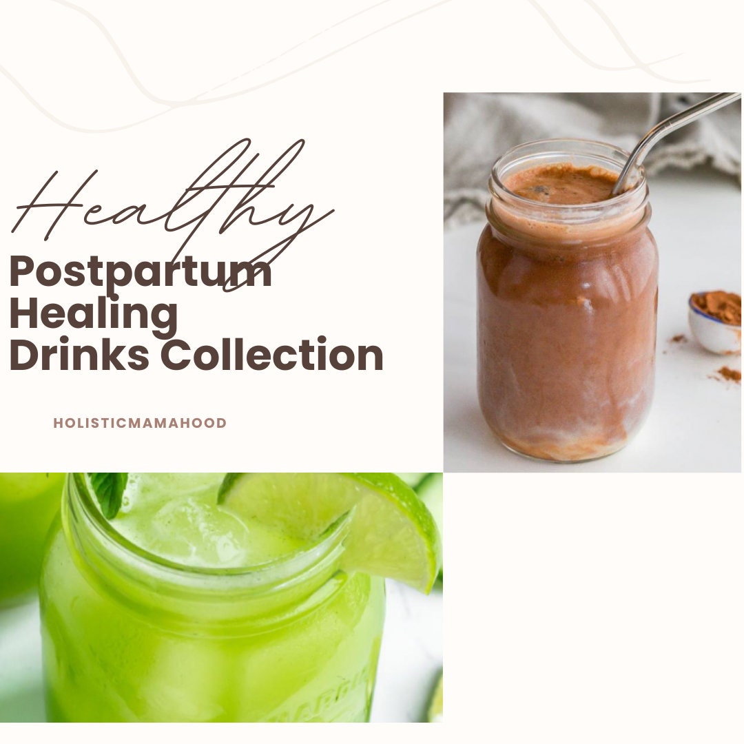 50 Healthy Drinks for Postpartum Healing Hydrating Etsy
