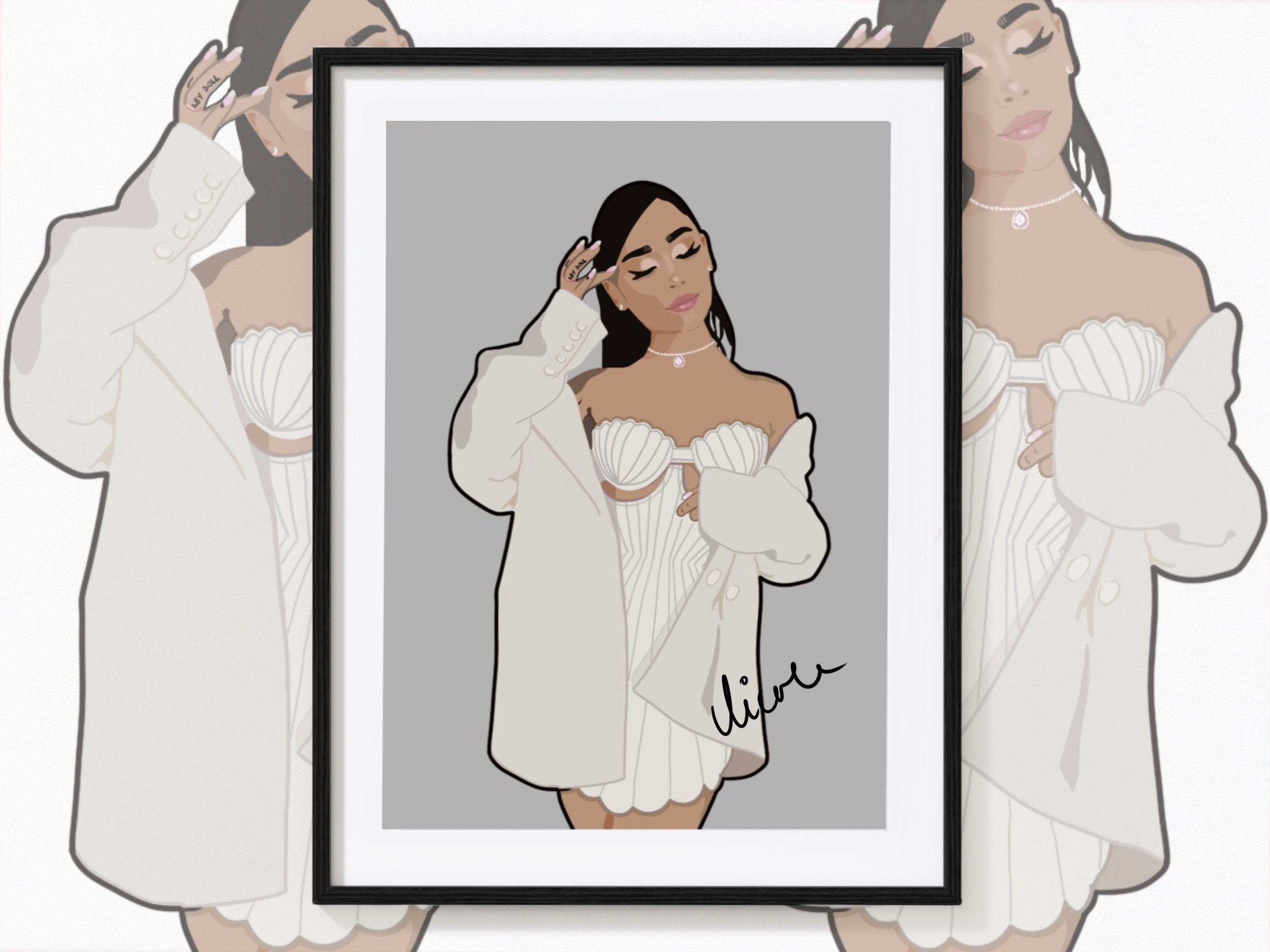 Ariana Grande Grey Dress - Etsy UK
