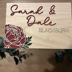 Personalized Memory, Wooden, Keepsake box - Unique Gift for Him, Her, Girlfriend, Boyfriend, Couples, Engagement, Wedding gift