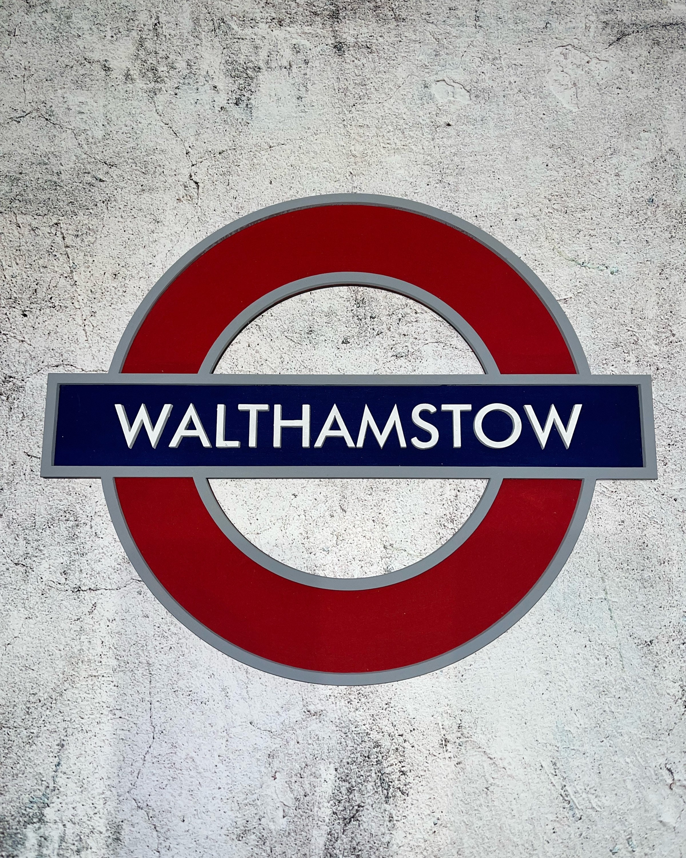 London Underground Tube Sign Mdf Handpainted Any Name - Etsy UK