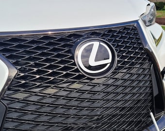 Lexus Emblem Front Vinyl Overlay F-Sport | 2014+ IS350, IS250, IS200T, IS500 | 2019+ ES300 |2023+ RX350