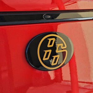 2022 - 2025 Toyota GR 86 Classic Logo Emblem Vinyl Overlay Decals Set Front & Rear
