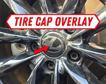 Lexus Logo Stealth Wheel Center Cap Emblem Overlay Sticker Decal Cover