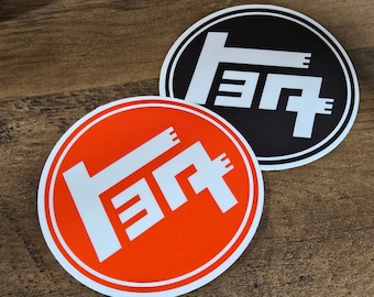 Toyota TEQ Logo Vintage TRD Vinyl Sticker Decal | 4Runner, Tacoma, Tundra, Land Cruiser, FJ Cruiser