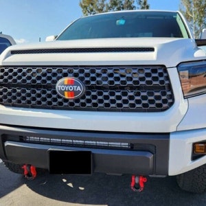 2018-2021 Toyota Tundra Vintage Front Emblem Vinyl Overlay Decal Cover
