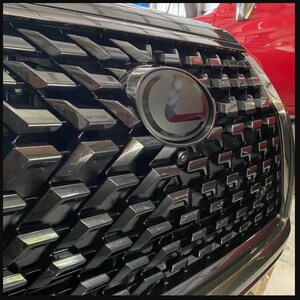 Black Pearl Emblem Set For Lexus GX460 – Front And Rear (Fits 2014-2019 Models)