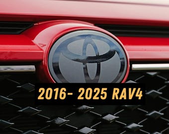 2018-2024 Toyota Camry Front Stealth Emblem Vinyl Overlay Decal Sticker Cover