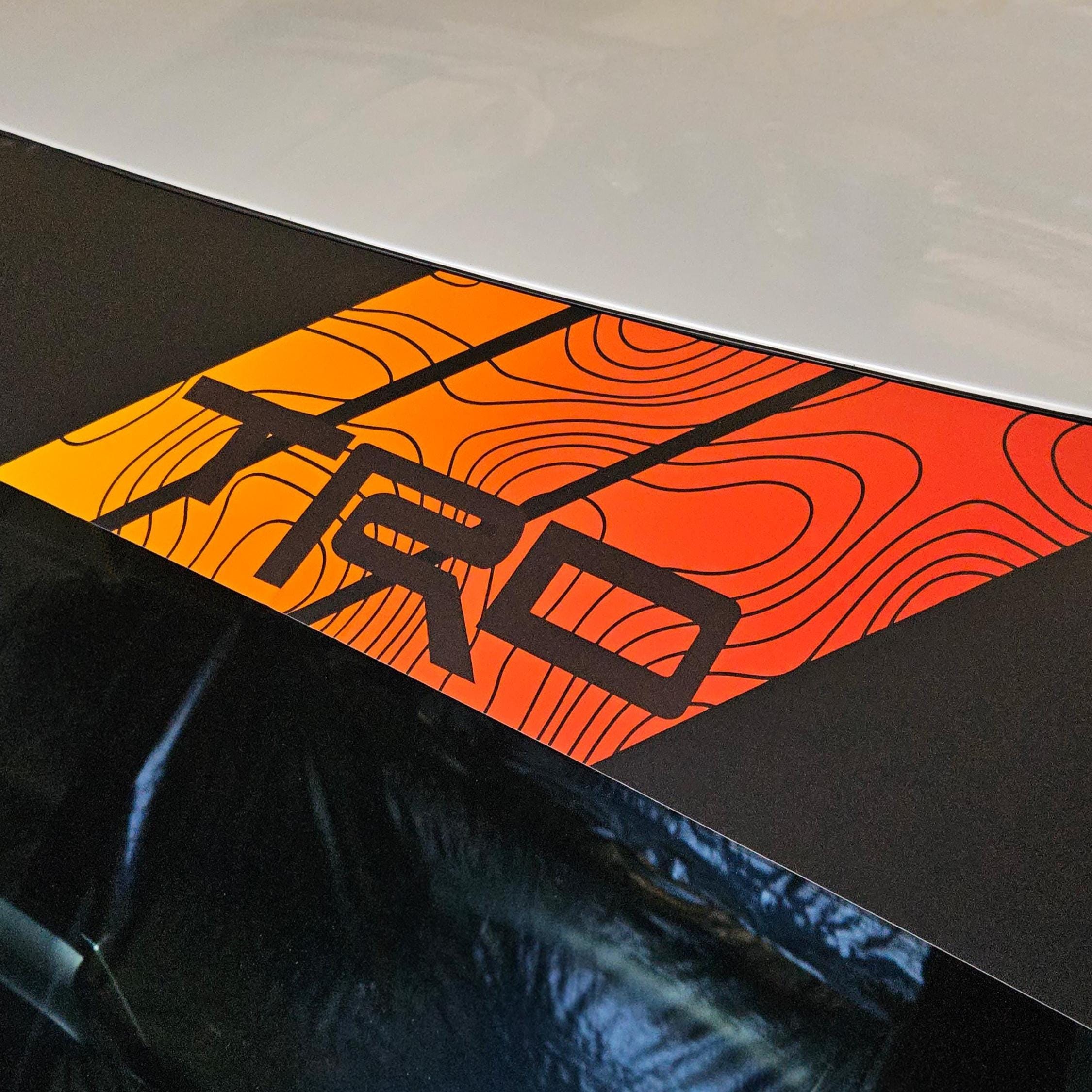 Toyota Windshield Sun Strip Vinyl Banner Printed Retro Vintage