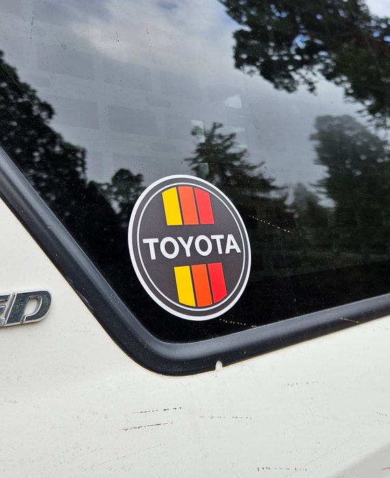 Toyota TEQ Logo Decals Stickers For Sequoia Land Cruiser FJ 4Runner Tacoma TRD E - Foto 12