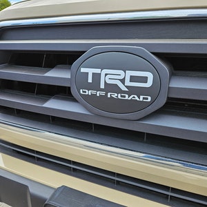 2018-2023 Toyota Tacoma TRD Offroad Front Emblem Vinyl Overlay Decal