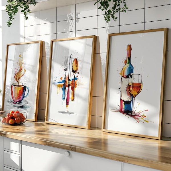 Kitchen Prints - Etsy UK