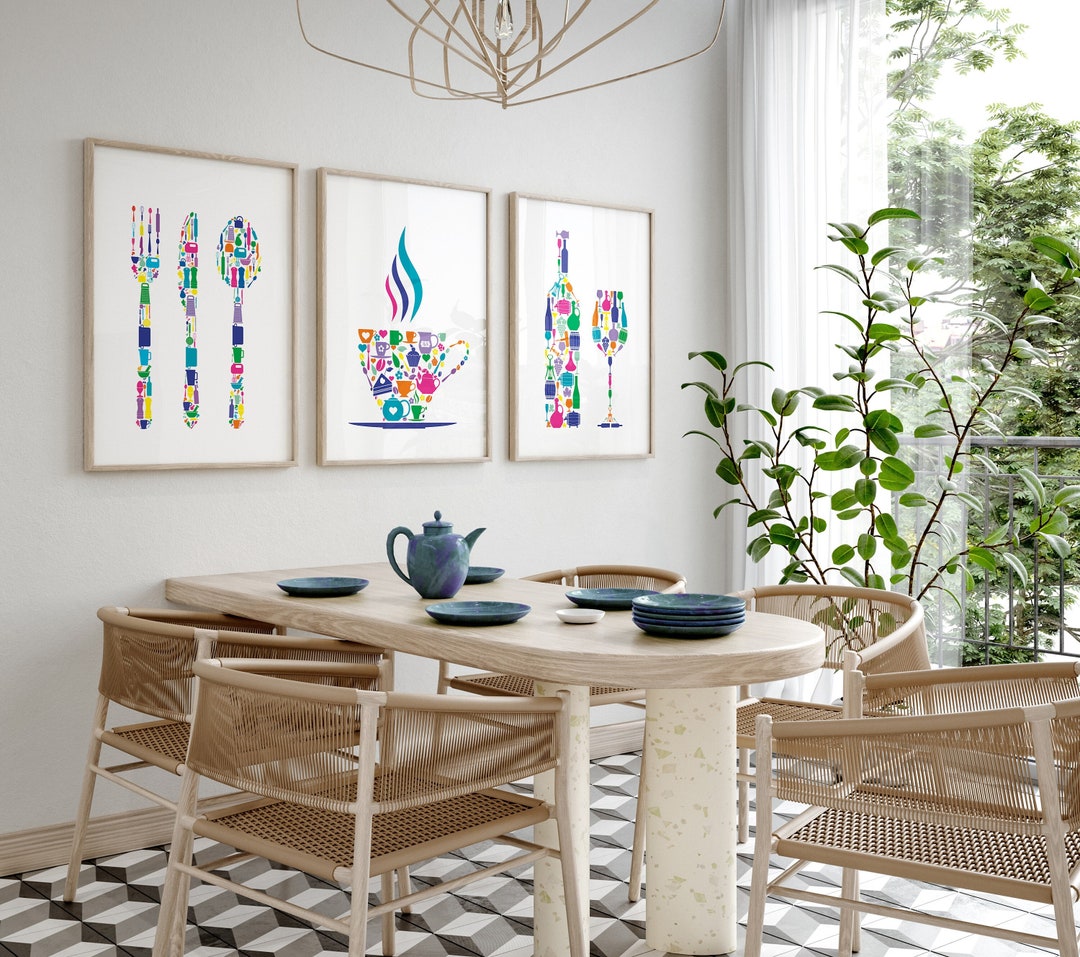 Wall Pictures For Dining Room Funny Kitchen Quote Wall Art Poster - Fine  Art Quality Print, Multiple Sizes \u0026 Framing Options Wall Pictures For  Kitchen, image size:1080x957