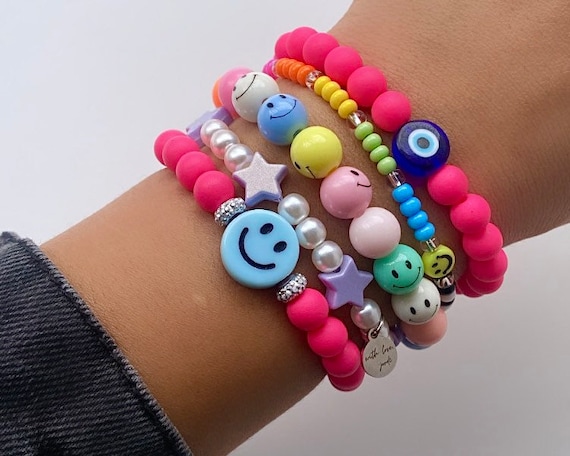 Preppy Jewelry Bracelets for Teen Girls Trendy Stuff Y2K Jewelry