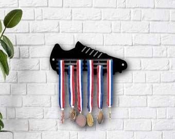 Medal Hanger Medal Holder Wall Display Rack Football Boot Soccer