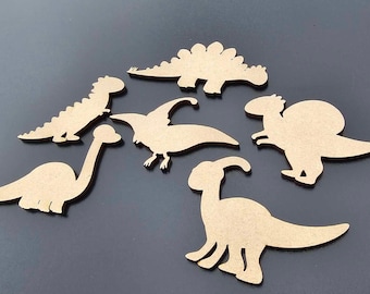 Dinosaur Cute Craft Tag Embellishments Decoration Crafting Shapes