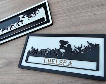 3d Wooden Gamer Bedroom Wall / Door Decor Sign Plaque Gaming