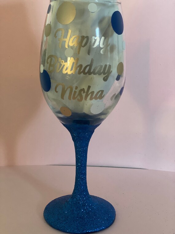 Personalized Wine Glasses Etsy