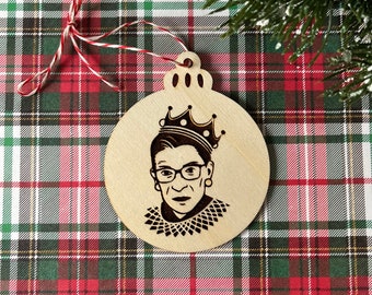 Ruth Bader Ginsburg ornament