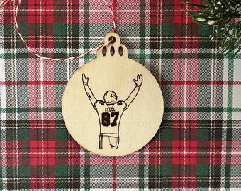 Travis Kelce ornament
