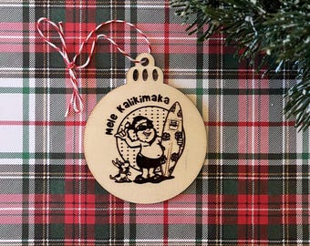 Mele Kalikimaka hawaiianisches Ornament