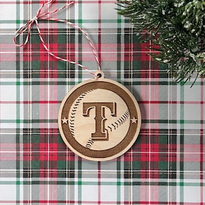 Texas Rangers ornament