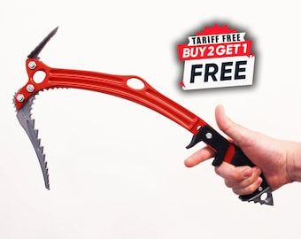 Red Rebel Ice Pick Axe 1:1 Replica | Escape From Tarkov & Tomb