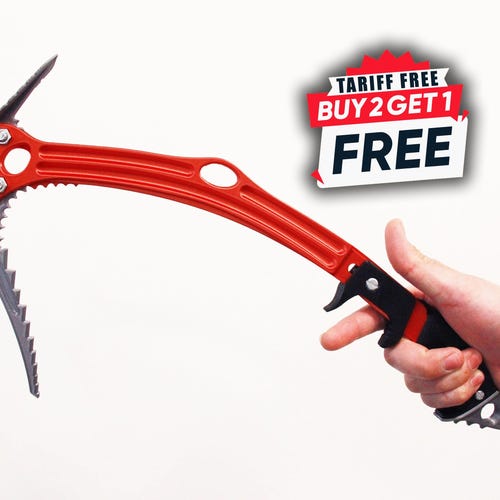 Red Rebel Ice Pick Axe 1:1 Replica | Escape From Tarkov & Tomb