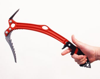 Red Rebel Ice Pick Axe 1:1 Replica | Escape from Tarkov & Tomb Raider Gift