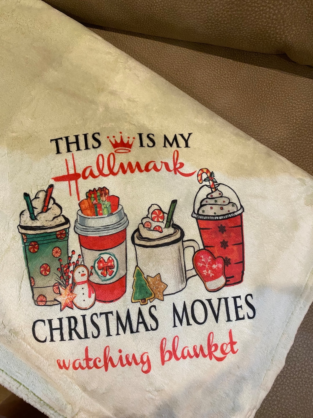 This is My Hallmark Blanket Etsy