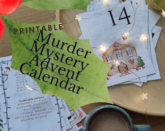 Printbare detective adventskalender - The Killed Caroller