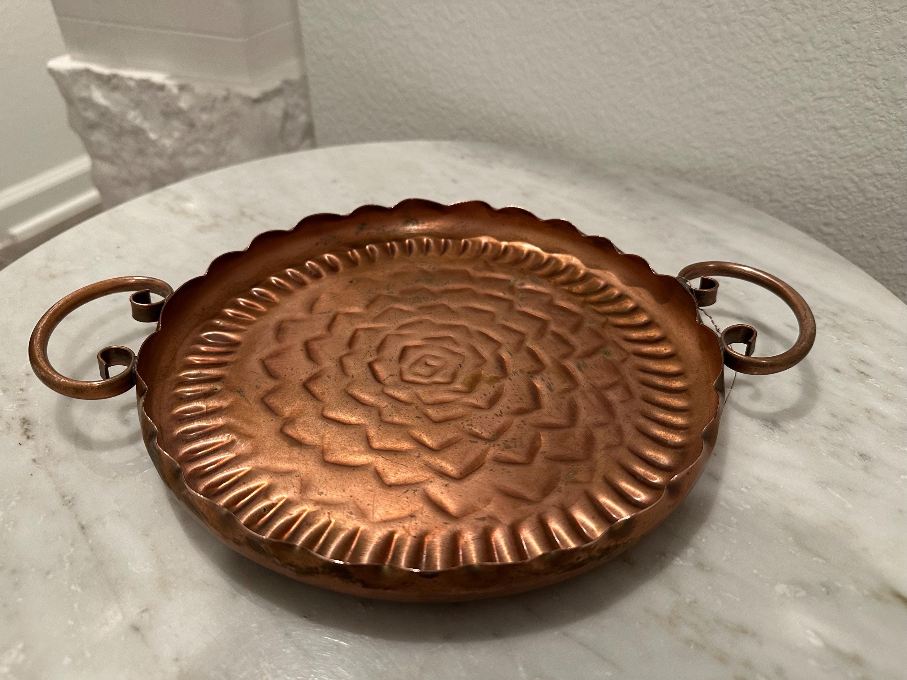 新品　Gregorian Copper灰皿　銅製 GregorianCopper CandleHolder ServingTray