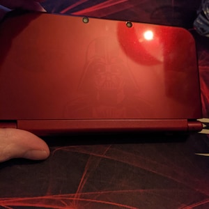 ultra Rare red star wars darth vader death star new 3ds xl nintendo console