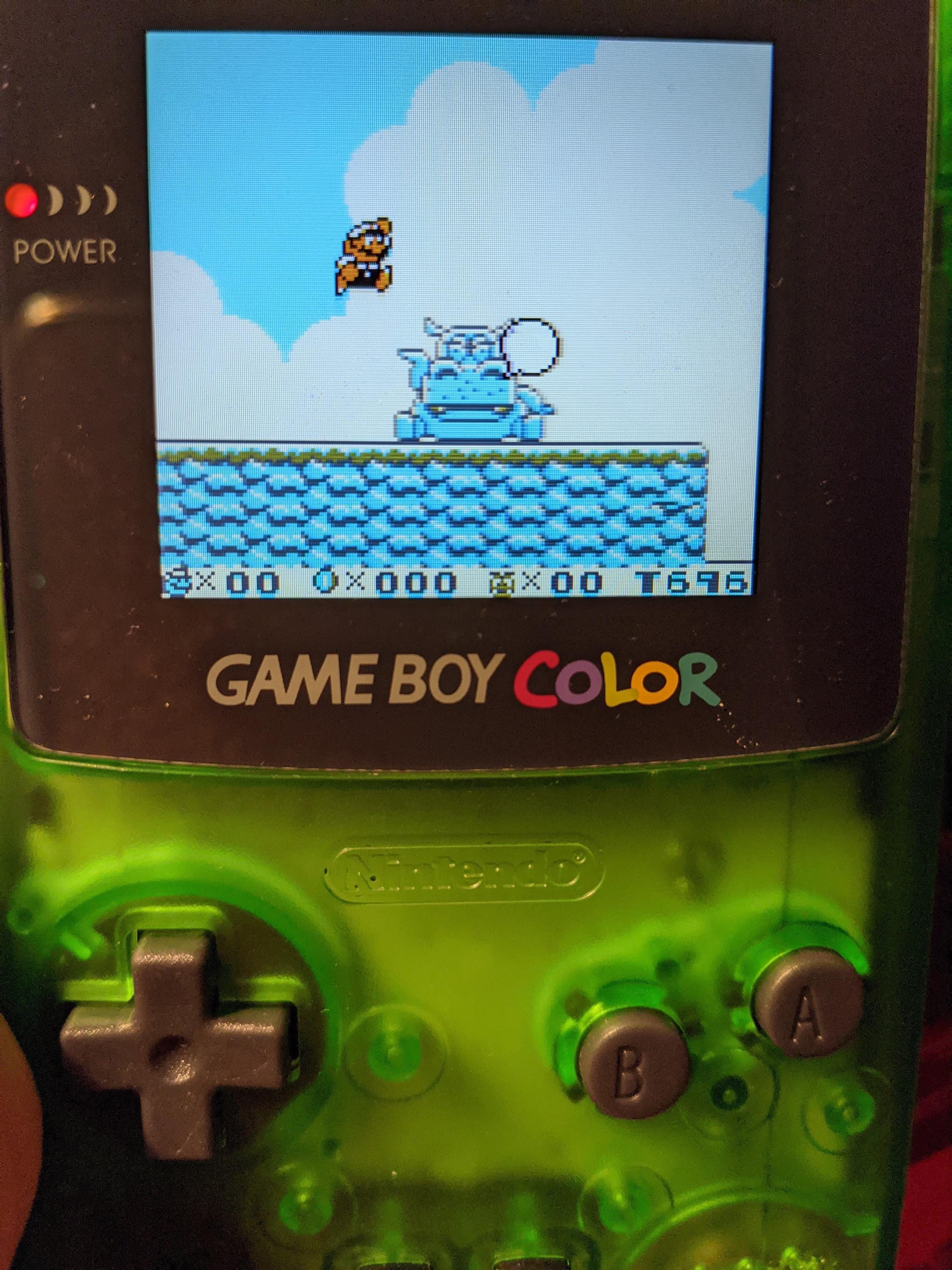 IPS MODDED GAMEBOY Color Fully Recapped Custom Jungle Green Shell