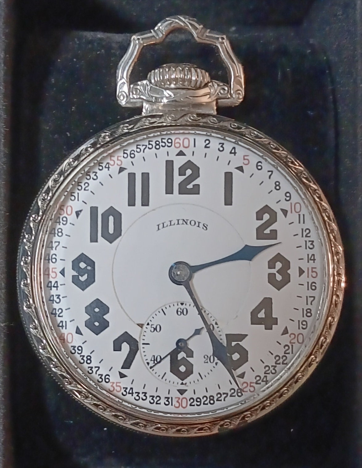 Illinois Pocket Watch sangamo Special 23 Jewels, Size 17, Model 13